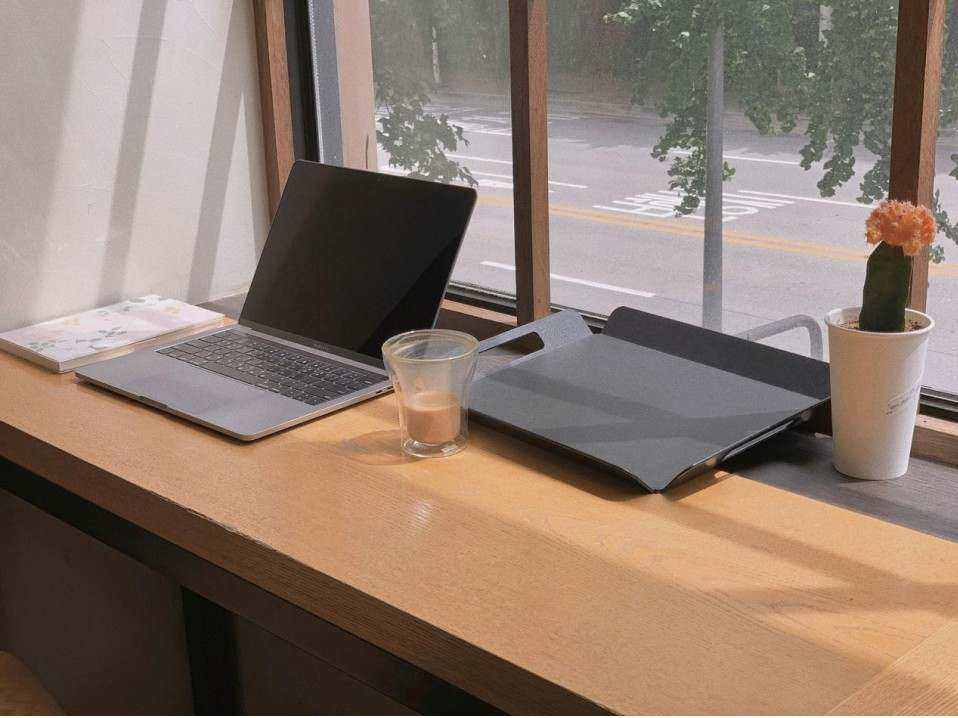 Office equipment background